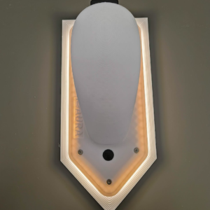hand sanding block with led light (aura version)